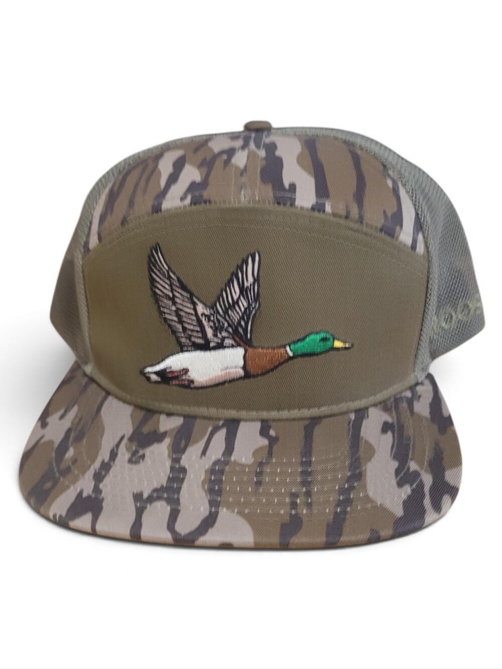 Roost Waterfowl Supply Co Camo Mallard Duck Patch Trucker Hat Snapback New